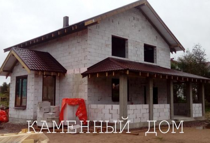Pradžia iš gazuoto betono projektų ir kainos